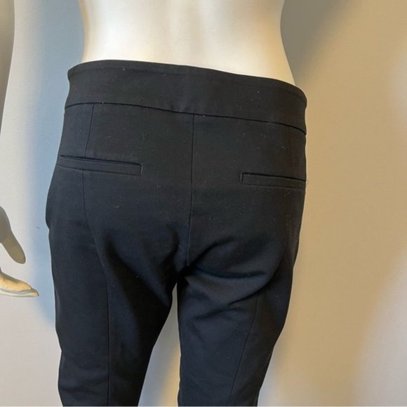 Ann Taylor Black high rise Trousers with zipper on the side for closure … - Picture 9 of 9